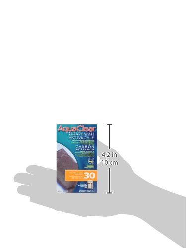 AquaClear 30 Activated Carbon Insert, Aquarium Filter Replacement Media, A602 - Image 5