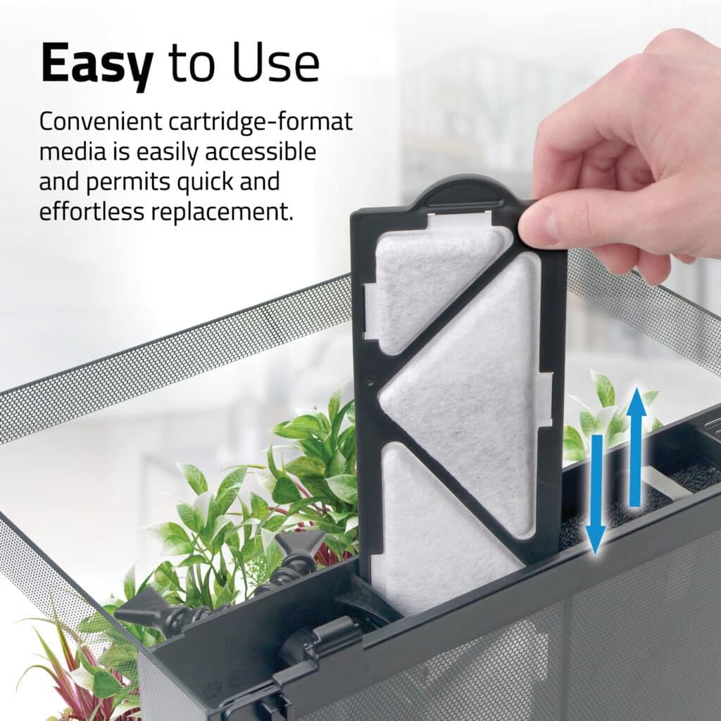 Fluval Flex 2.0 Poly-Carb Cartridge – 3 Pack Replacement Filter Media for Flex 2.0 Aquariums – Dual Mechanical & Chemical Filtration – Removes Toxins, Odors & Debris – Carbon-Impregnated Design - Image 3